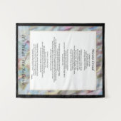 ニセン・クリード・タペストリー・クリスチャン・クレド・デコール タペストリー (正面(横))