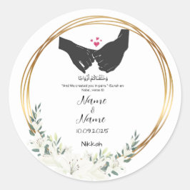 ニッカーファブステッカー ラウンドシール