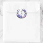 ニッカ結婚式の引き出物シール ラウンドシール (バッグ)