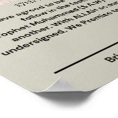 ニッカ証明書 ポスター (角)