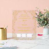 ニッカ証明書、ムスリム契約、 アクリルサイン (ウェディング)