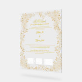 ニッカ証明書、ムスリム契約、 アクリルサイン (傾斜)