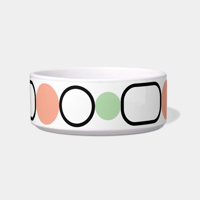 ニッキーのインスピレーションセラミックペットボウル ボウル (正面)