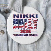 ニッキーヘイリー爪、 ネイル 缶バッジ (インサイチュ)