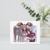 ニッキー – アニメクリスマス シーズンポストカード (スタンド正面)