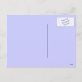 ニッキー – アニメクリスマス シーズンポストカード (裏面)