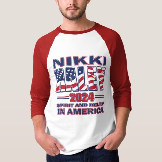 ニッキ・ヘイリー大統領 Tシャツ (正面)