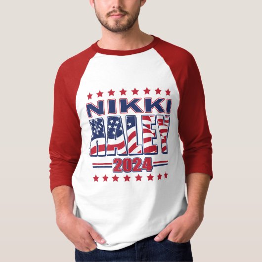 ニッキ・ヘイリー 2024 Tシャツ (正面)