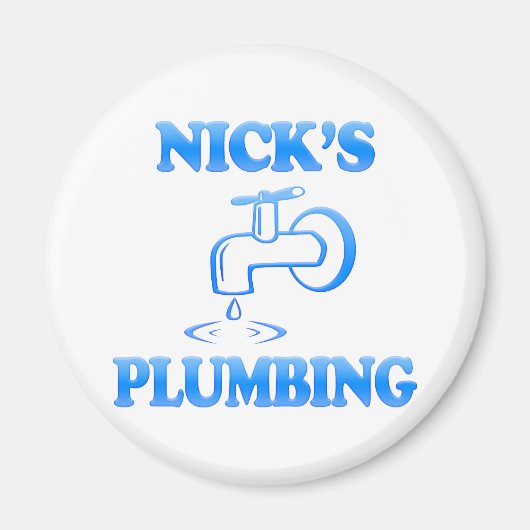 ニックの配管 マグネット (正面)