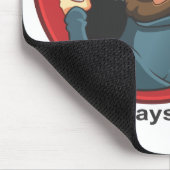 ニックはビデオゲームのマウスパッドを遊びます マウスパッド (コーナー)