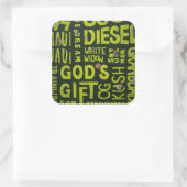 ニックネーム スクエアシール (バッグ)