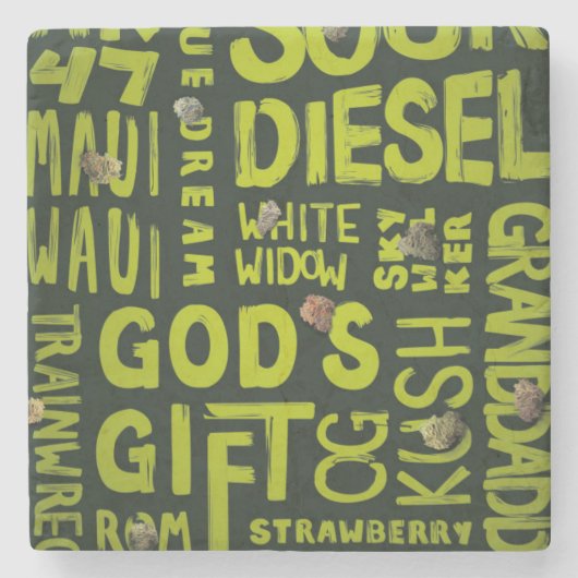 ニックネーム ストーンコースター (正面)