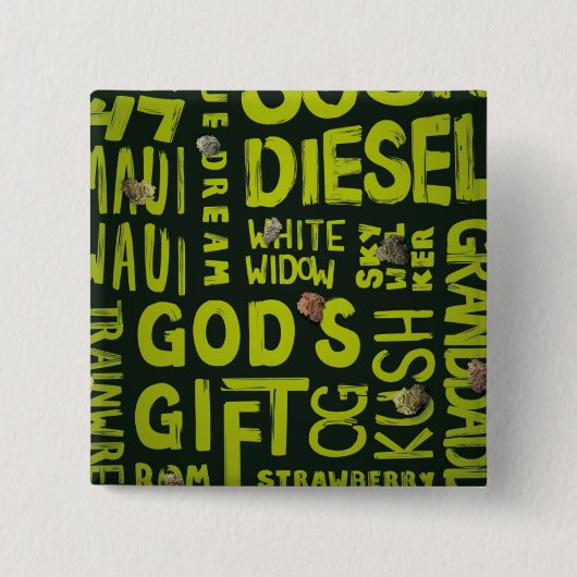 ニックネーム 缶バッジ (正面)