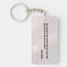 ニックミラー引用文2/6 キーホルダー