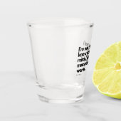 ニックミラー引用文 ショットグラス (左)