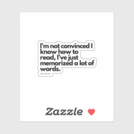 ニックミラー引用文 シール