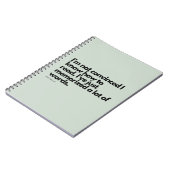 ニックミラー引用文 ノートブック (左側)