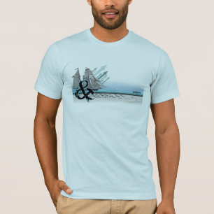 ニック著"青い" Tシャツ