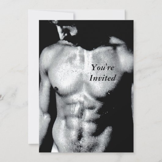 ニック·ウェット·ブウ、お招き 招待状 (正面)