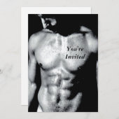 ニック·ウェット·ブウ、お招き 招待状 (正面/裏面)