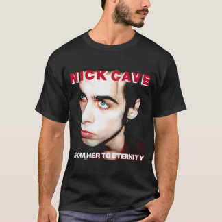 ニック・ケイヴ・アンド・ザ・バッド・シーズ クラシック・レトロ・アルバム 90 Tシャツ