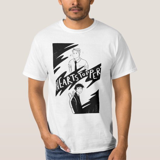 ニック&チャーリーハートストッパー Tシャツ (正面)