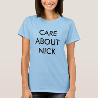 ニック(MCCARTHY)についての心配 Tシャツ