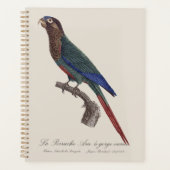ニッケイインコ、Pyrrhura Picta プランナー手帳 (正面)