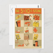 ニッケルとダイム ポストカード (正面/裏面)