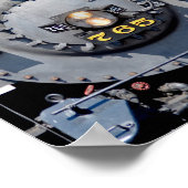 ニッケルプレートロード765蒸気機関車 ポスター (角)