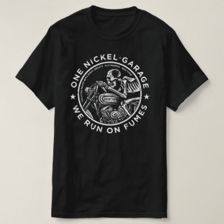 ニッケル製ガレージ走1台/We On Fumes Tシャツ