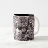 ニッケル・コイン・グラフィック ツートーンマグカップ (正面右)