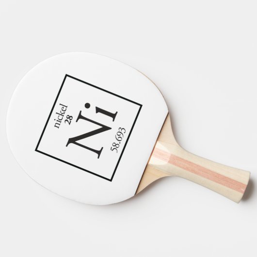 ニッケル 卓球ラケット (横)