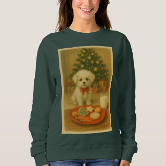 ニッコー犬のクリスマス汗シャツ スウェットシャツ