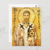 ニッサ正教会の聖グレゴリー ポストカード (正面/裏面)