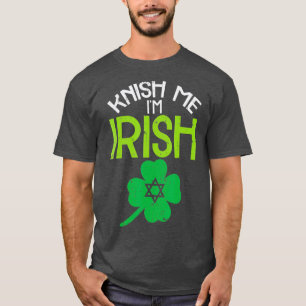 『ニッシュ・ミー・イム・アイリッシュ・ユダヤ人フード・プン・St patrick Tシャツ