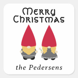 ニッセフォークパーソナライズされた- スクエアシール