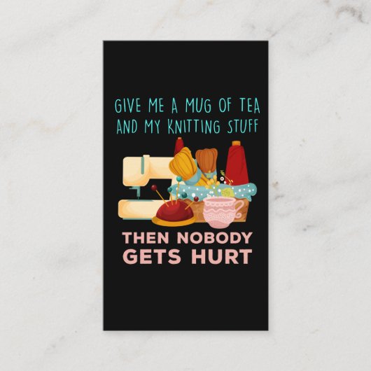 ニッタおもしろいーティードリンカーのコメディアン家族 名刺 (正面)