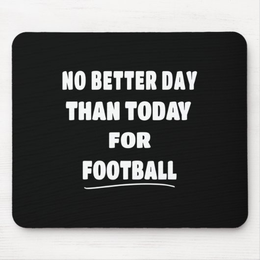  – ニッチにとって今日よりよい日ではない マウスパッド (正面)