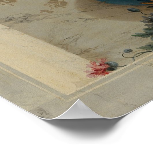 ニッチの花瓶 ポスター (角)