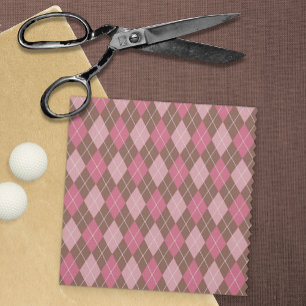 ニットかわいらしスタイルピンク/ブラウンダイヤモンド ファブリック