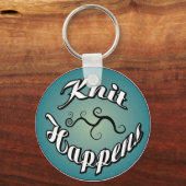 ニットがキーチェーンを実行 キーホルダー (正面)
