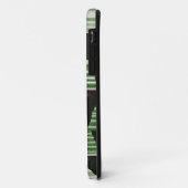 ニットのクリスマスツリーパターン Case-Mate iPhoneケース (裏面/左)