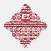 ニットのクリスマス フェイバーボックス (折り畳みなし)