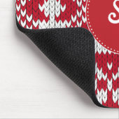 ニットのクリスマス マウスパッド (コーナー)