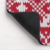 ニットのクリスマス マウスパッド (コーナー)