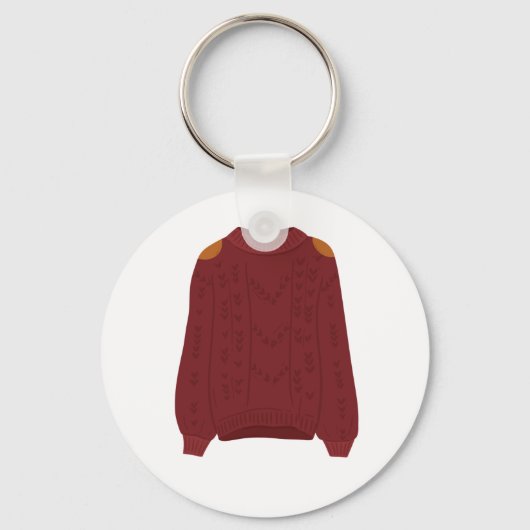 ニットのセーター キーホルダー (正面)