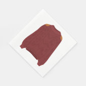 ニットのセーター スタンダードランチョンナプキン (角)