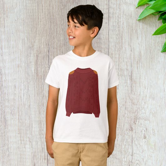 ニットのセーター Tシャツ