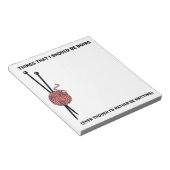 ニットのメモ帳 – 私がやるべきこと ノートパッド (アングル)